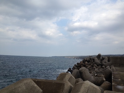 Tanegashima Japan Fishing Nakatane West Coast Pier Number 2 North View