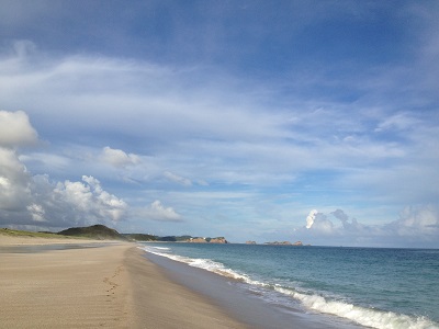 Maenohama Seaside Park and beach