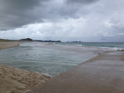 Maenohama Seaside Park and beach